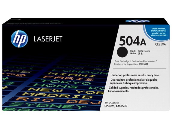 Картридж HP 504A (CE250A)