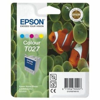 Картридж Epson T027 (C13T02740110) цветной