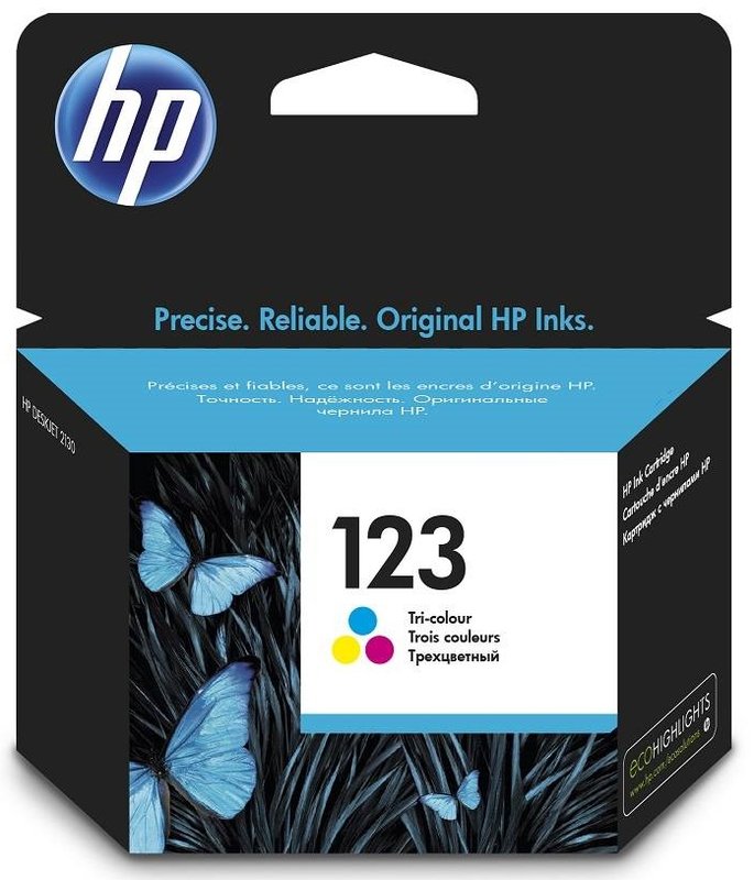 Картридж HP 123 (F6V16AE) цветной