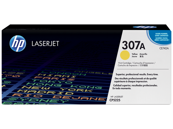 Картридж HP 307A (CE742A)