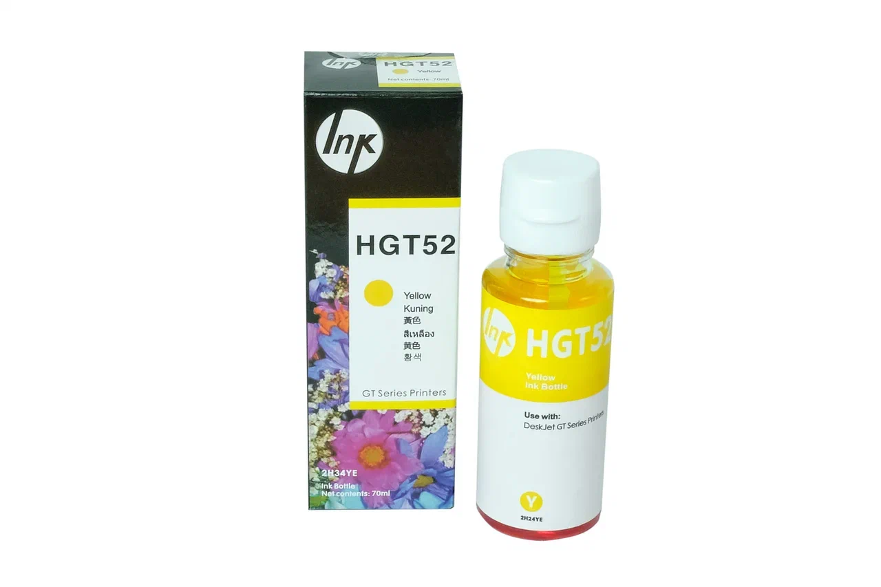 Чернила SP GT52 (M0H56AE) для HP (желтый, 100 мл)