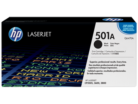 Картридж HP 501A (Q6470A)