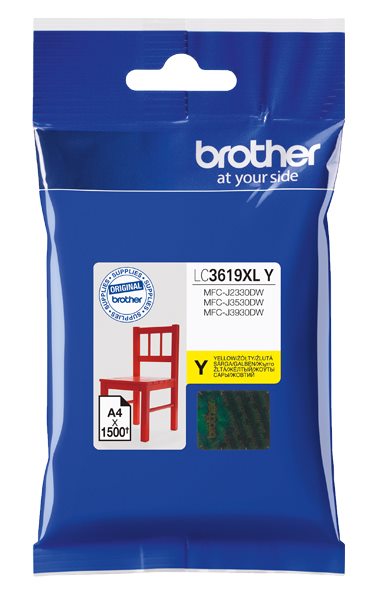 Картридж Brother LC-3619XL Y
