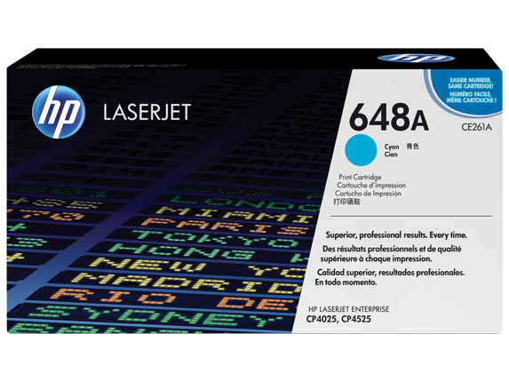 Картридж HP 648A (CE261A)