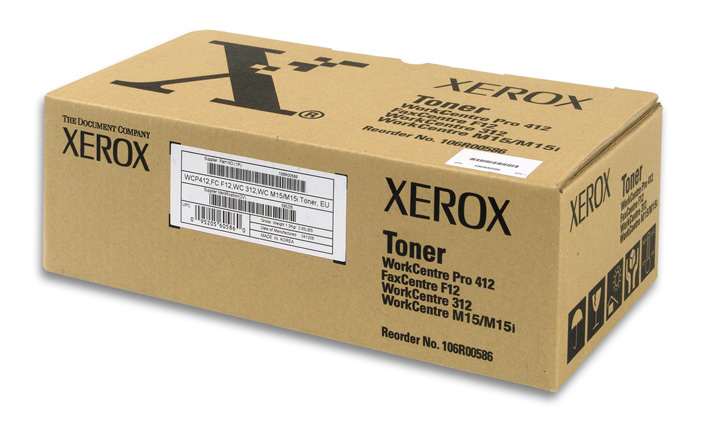 Картридж лазерный Xerox 106R00586 черный