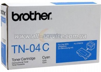 Картридж лазерный Brother TN-04C голубой
