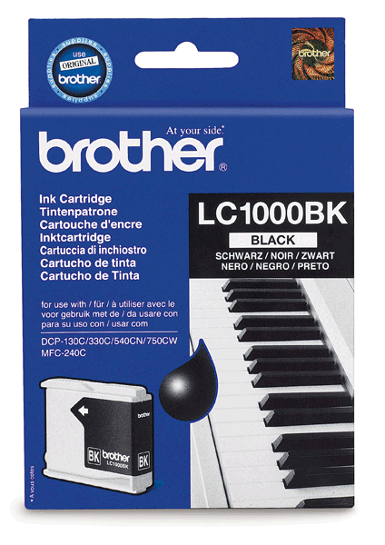 Картридж струйный Brother LC-1000BK черный