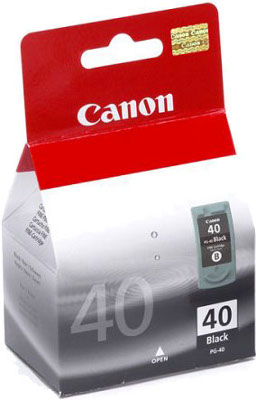 Картридж струйный Canon PG-40 черный