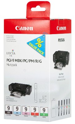 Комплект картриджей Canon PGI-9 (5 цветов)