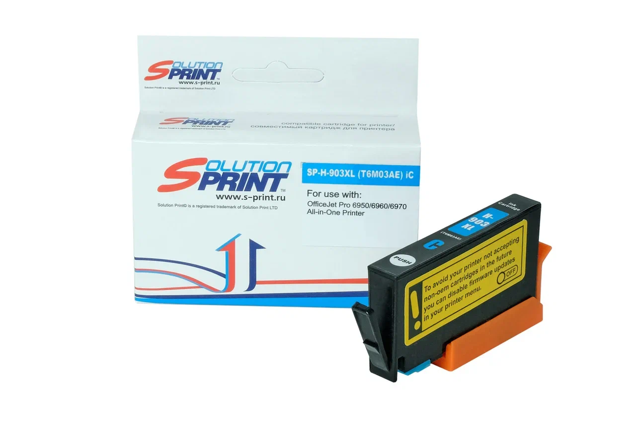 Картридж SP 903XL (T6M03AE) для HP голубой