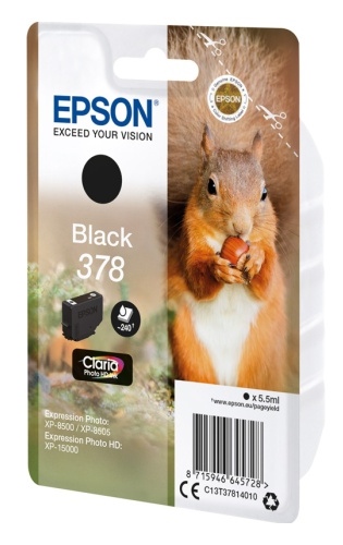 Картридж Epson T3781 (C13T37814020)