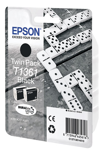 Комплект картриджей Epson T1361 (C13T13614A10)