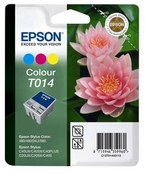 Картридж Epson T014 (C13T01440110) цветной