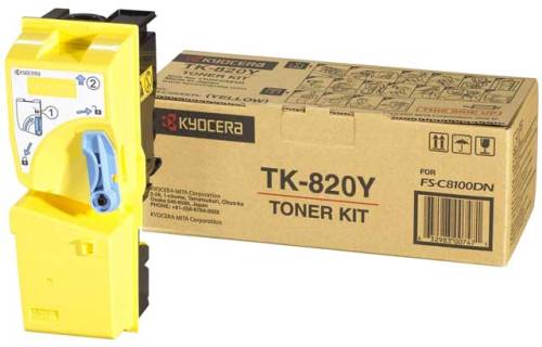 Картридж Kyocera TK-820Y
