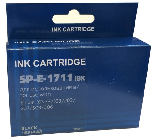 Картридж SP 1711iBk (17XL/C13T17114A10) для Epson черный