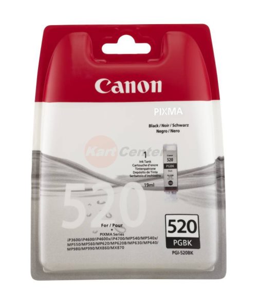 Картридж струйный Canon PGI-520PGBK черный пигмент