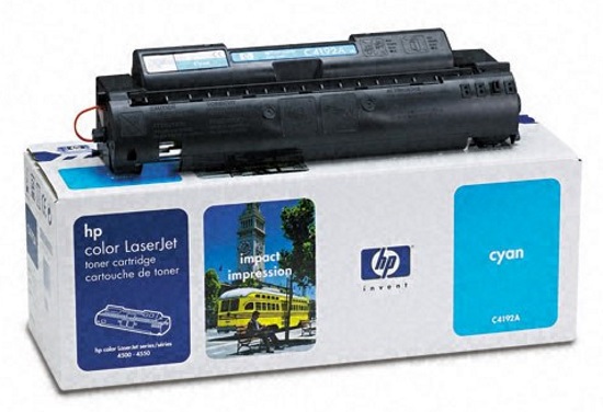 Картридж лазерный HP C4192A голубой