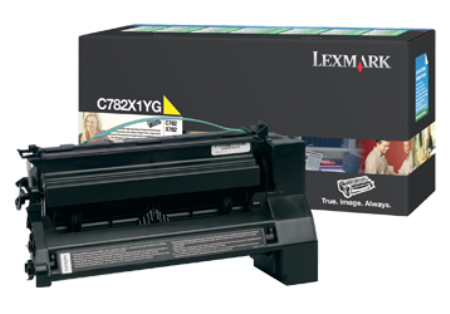 Картридж Lexmark C782X1YG (Return Program)