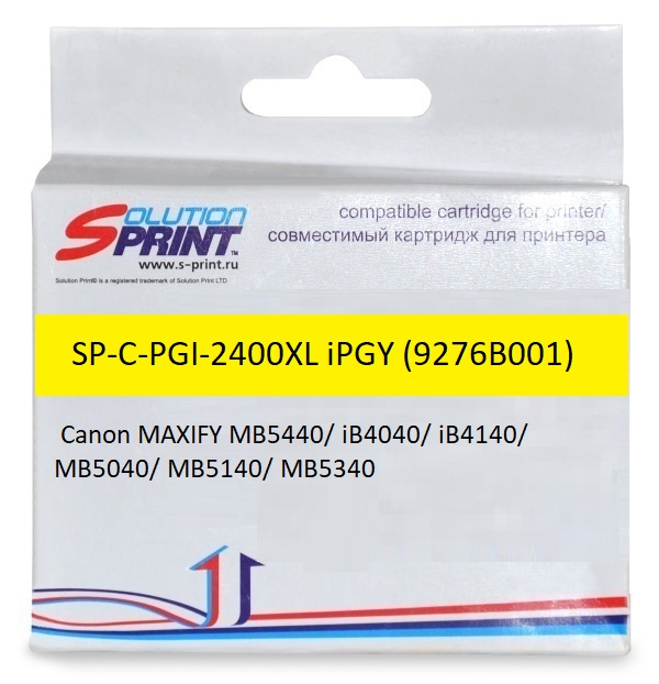 Картридж SP PGI-2400XL Y (9276B001) для Canon, желтый