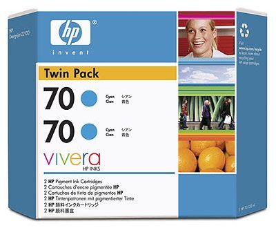Картридж HP 70 (CB343A) 2-pack