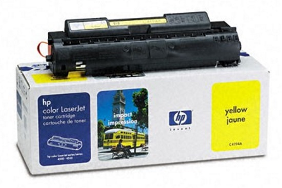 Картридж лазерный HP C4194A желтый