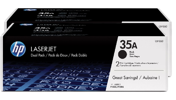 Картридж HP 35A (CB435AF) Dual Pack