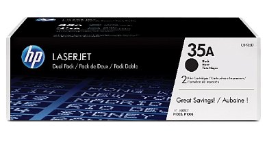 Картридж лазерный HP 35A (CB435A) черный