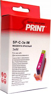 Картридж SP BCI-3eM (4481A002) для Canon, пурпурный