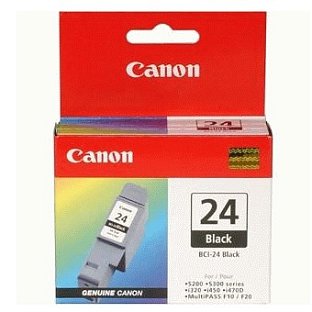 Картридж струйный Canon BCI-24Bk черный