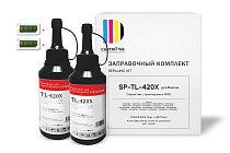 Заправочный комплект SP TL-420X (2 тонера + 2 чипа) для Pantum