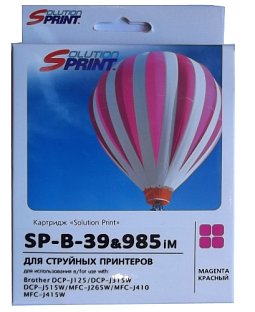Картридж SP LC-985 M для Brother, пурпурный