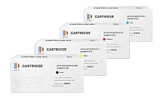Комплект картриджей SP 006R01754-006R01755-006R01756-006R01757 для Xerox