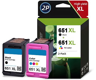Комплект картриджей HP 651XL (C2P10AE/C2P11AE) OEM.ref цветной и черный