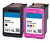 Комплект картриджей HP 121XL (CC641HE/CC644HE) OEM.ref цветной и черный