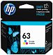 Картридж HP 63 (F6U61AA) цветной