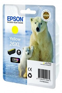 Картридж Epson 26XL (C13T26344010/ C13T26344012)