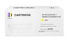 Картридж SP WC7525/7535 Y (006R01518) для Xerox желтый
