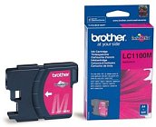Картридж струйный Brother LC-1100M пурпурный