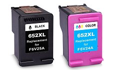 Комплект картриджей SP 652XL (F6V25AE/F6V24AE) для HP цветной и черный