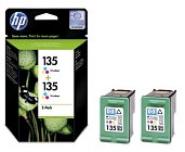 Комплект картриджей HP 135 (CB332HE) 2 цветных