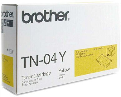 Картридж лазерный Brother TN-04Y желтый