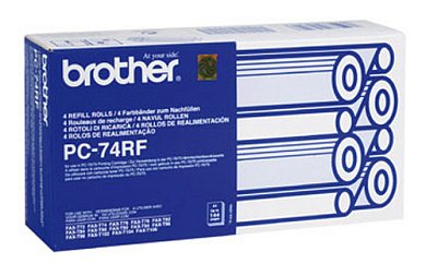 Плёнка для факса Brother PC-74 RF (4рулона)