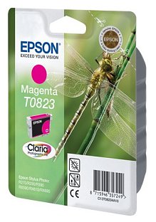 Картридж струйный Epson T0823 (C13T08234A/ C13T11234A10) пурпурный