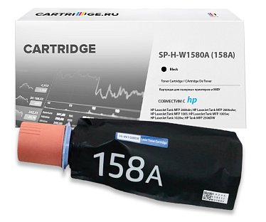 Картридж SP W1580A (158A) для HP черный