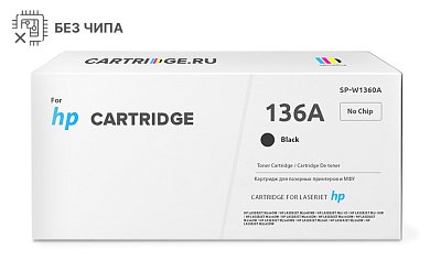 Картридж SP 136A (W1360A) для HP черный (без чипа)