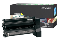 Картридж лазерный Lexmark 10B041 (Return Program) желтый оригинальный