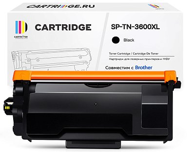 Картридж SP TN-3600XL для Brother черный (с чипом)