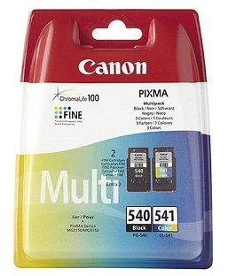 Комплект картриджей Canon PG-540/CL-541 цветной и черный