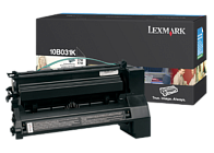 Картридж лазерный Lexmark 10B031 черный оригинальный