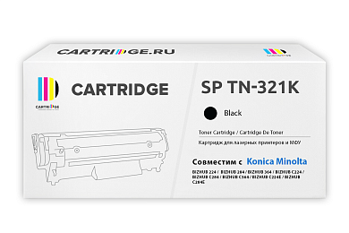 Картридж SP TN-321K для Konica Minolta черный